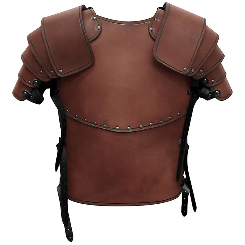 WorldNorse Retro Segmented Shoulder Curved Panel Chest Armor  - image 9