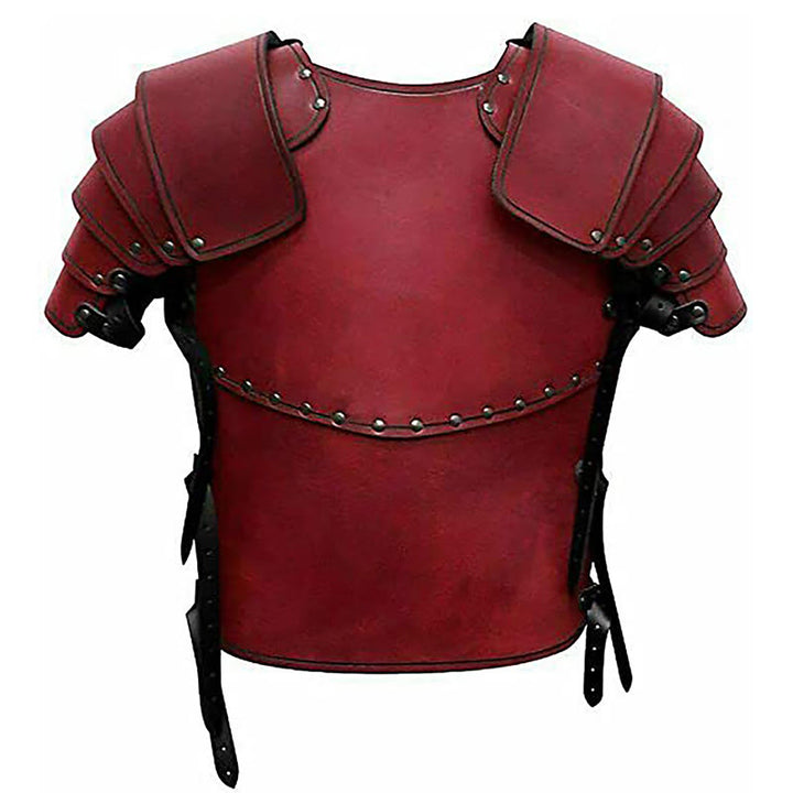 WorldNorse Retro Segmented Shoulder Curved Panel Chest Armor  - image 14