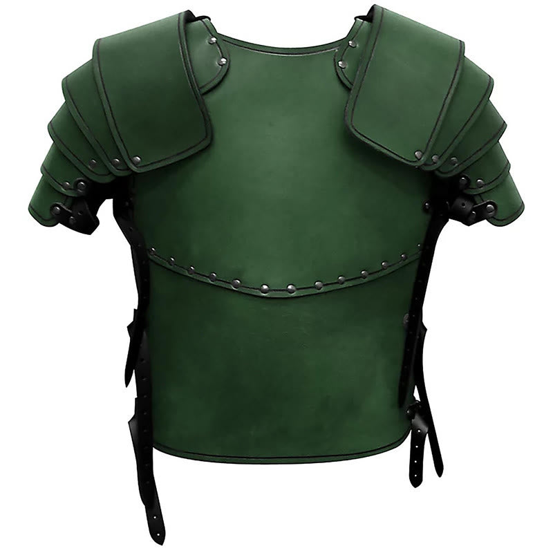 WorldNorse Retro Segmented Shoulder Curved Panel Chest Armor  - image 17