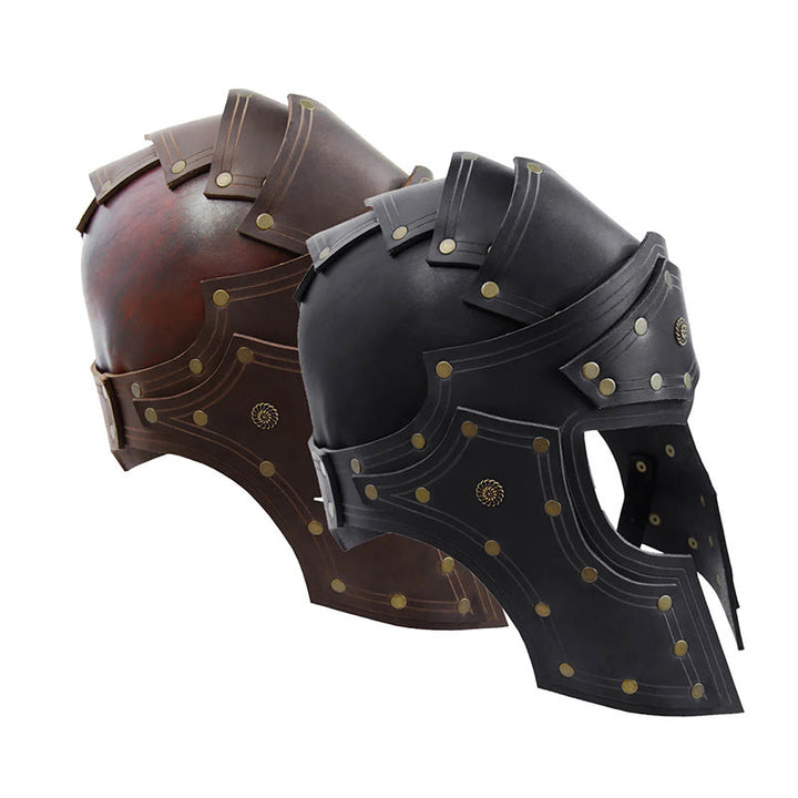 WorldNorse Viking Retro Insignia Rivets Helmet - image 5