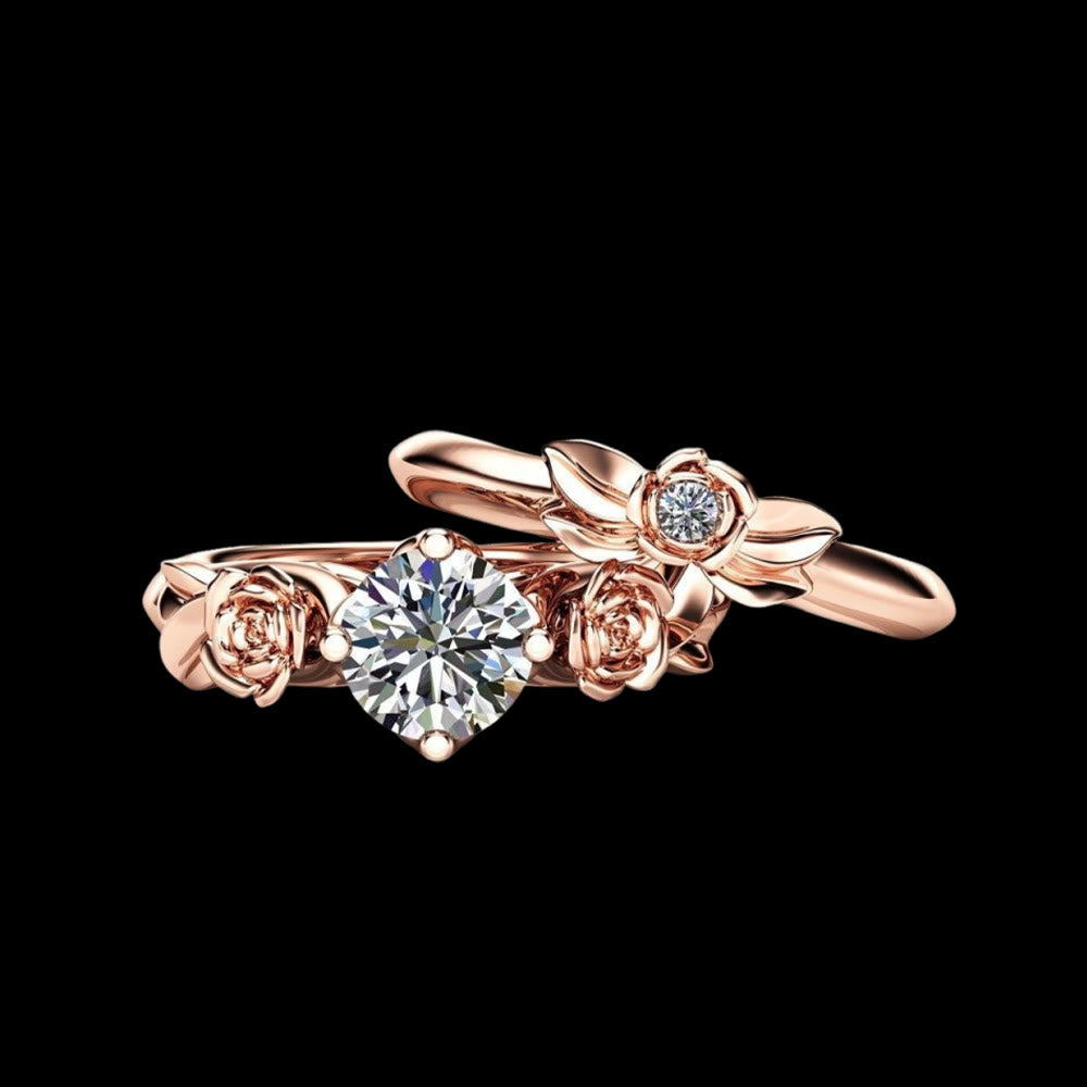 FREE Today: Butterfly Flower Dawn Ring - Flower#Rose Gold - US 10 - image 9