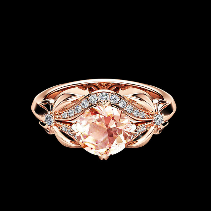 FREE Today: Butterfly Flower Dawn Ring - Butterfly#Rose Gold - US 10 - image 0