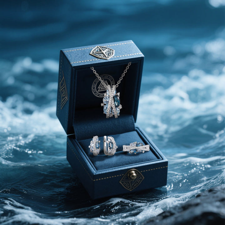FREE Today: Twist Dangle Ocean Soul Ring/ Necklace/ Earrings - image 6