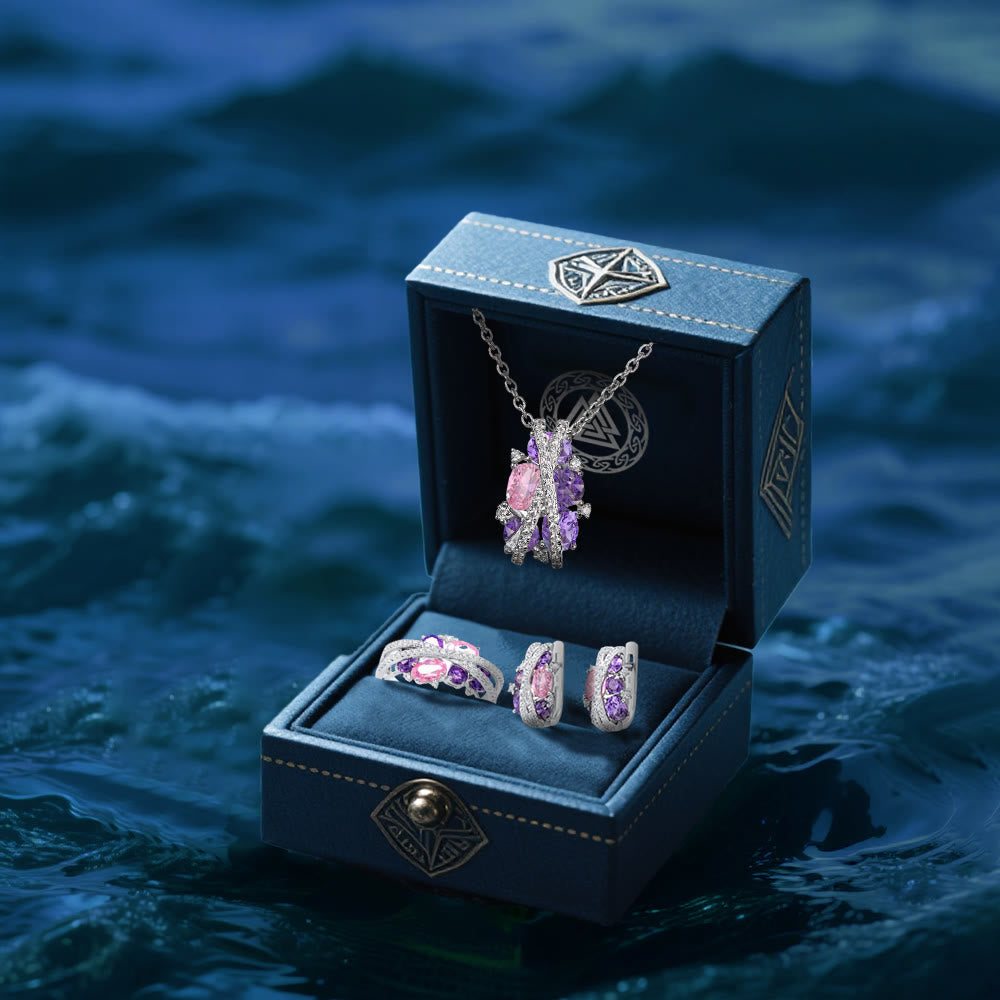FREE Today: Twist Dangle Ocean Soul Ring/ Necklace/ Earrings - image 11