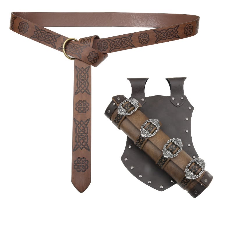 WorldNorse Celtic Belt With Sword Belt Sheath - Totem Belt+Scabbard - image 8