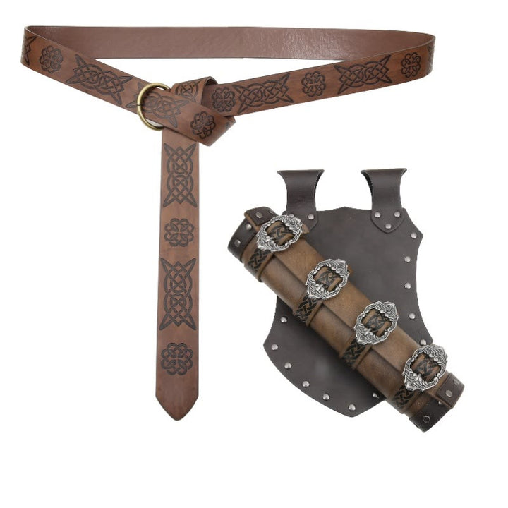 WorldNorse Celtic Belt With Sword Belt Sheath - Totem Belt+Scabbard - image 8
