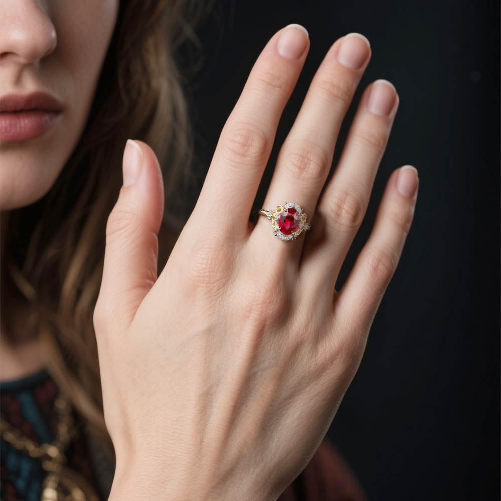 FREE Today: Ruby Flame Ring - image 1