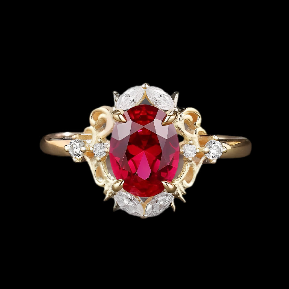 FREE Today: Ruby Flame Ring - US 10 - image 0