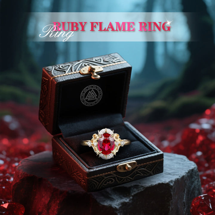 FREE Today: Ruby Flame Ring - image 2