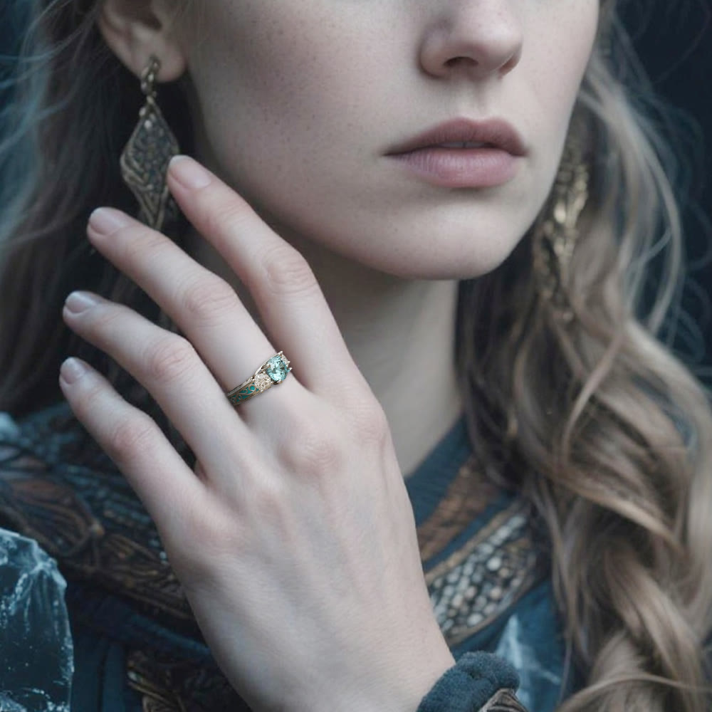 FREE Today: Glacier Aquamarine Ring - image 1