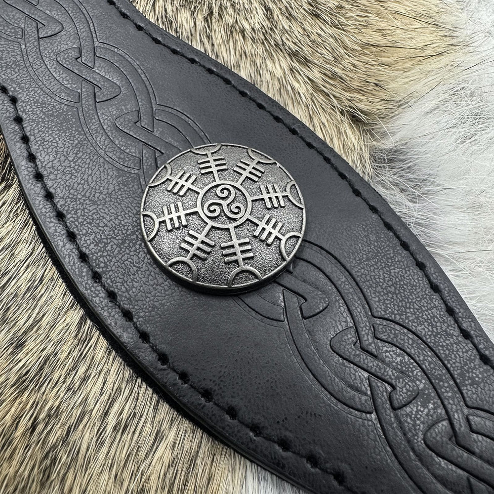WorldNorse Retro Helm Of Awe Celtic Knot Headband - image 1