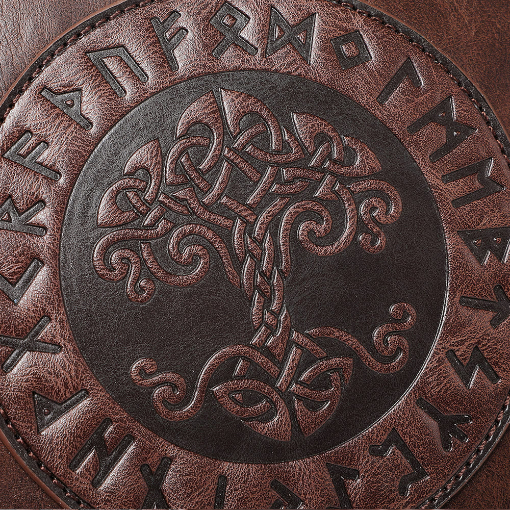 WorldNorse Gothic Tree Of Life Skull Accessories Crossbody Bag - image 1