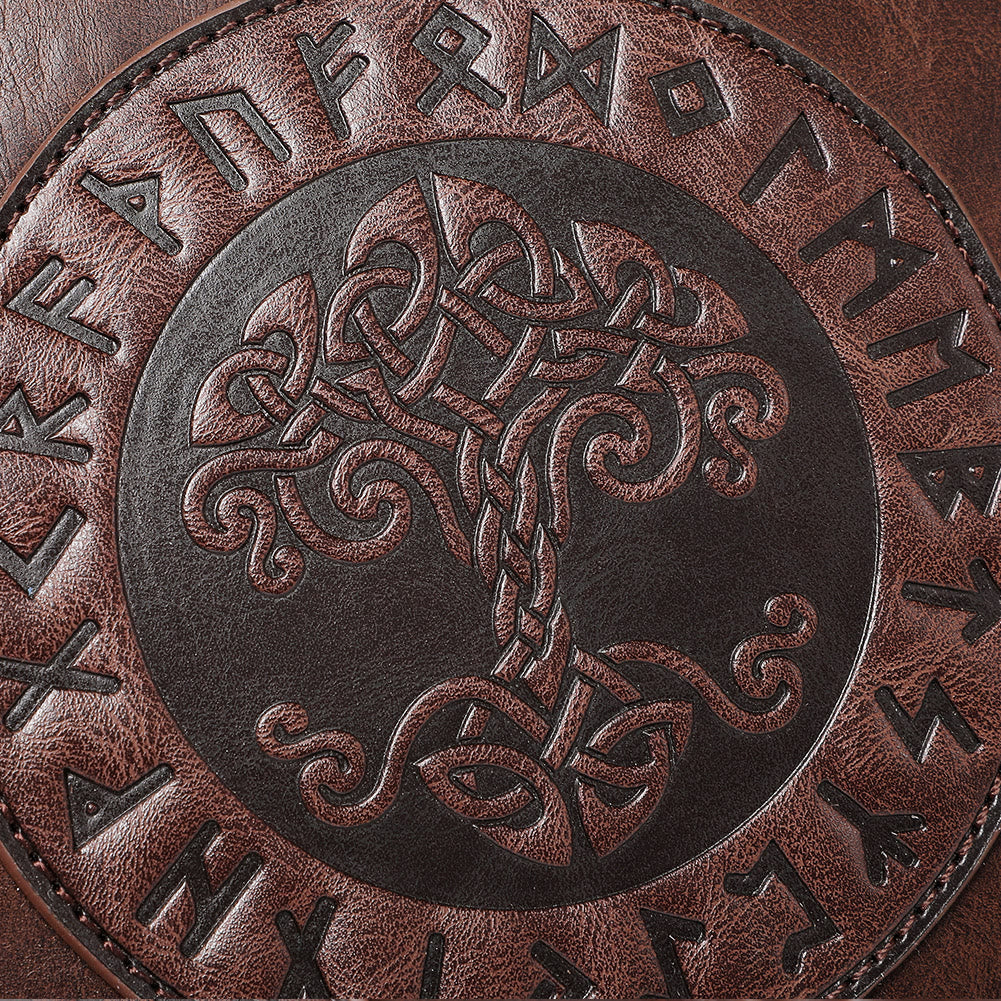WorldNorse Gothic Tree Of Life Skull Accessories Crossbody Bag - image 1