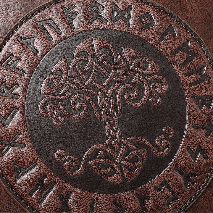 WorldNorse Gothic Tree Of Life Skull Accessories Crossbody Bag - image 1