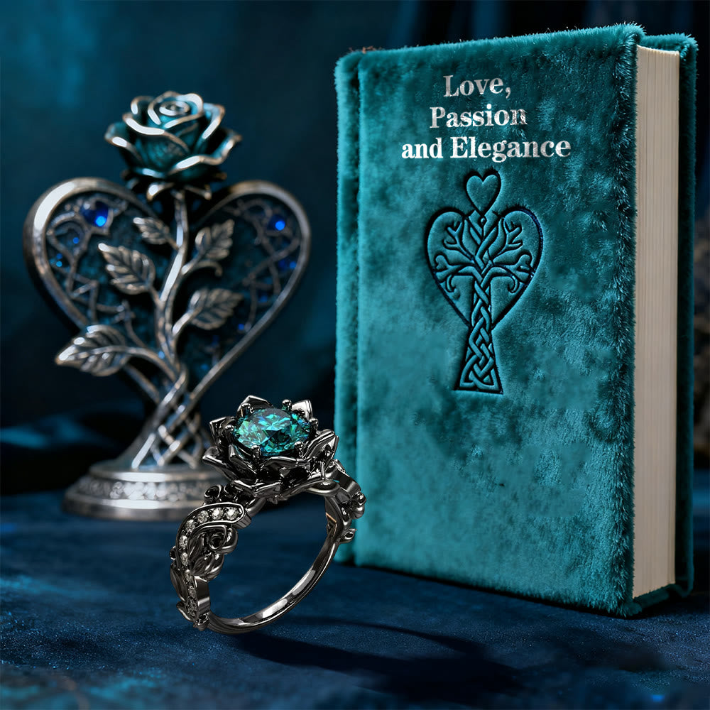 FREE Today: Black Rose Blossom Ring - image 3