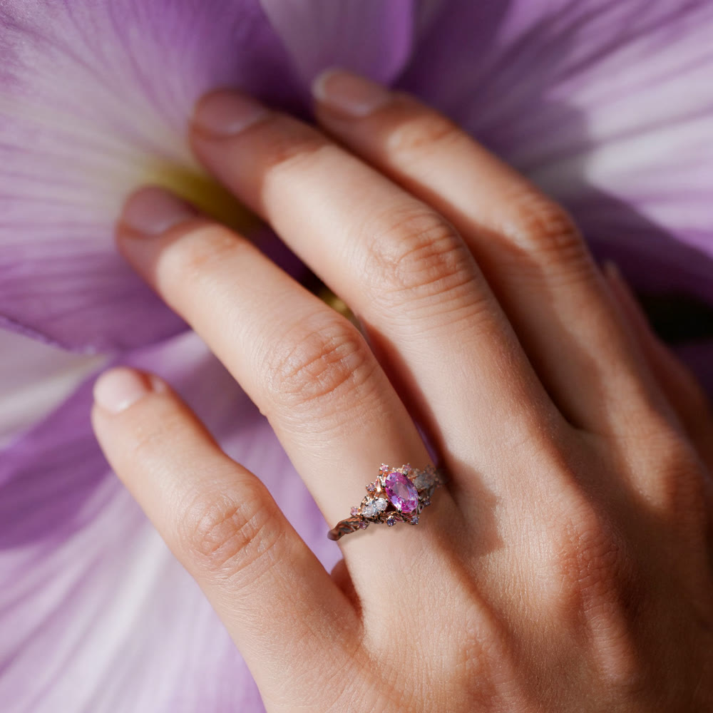 FREE Today: Dawn Leaf Zircon Branch Ring - image 1