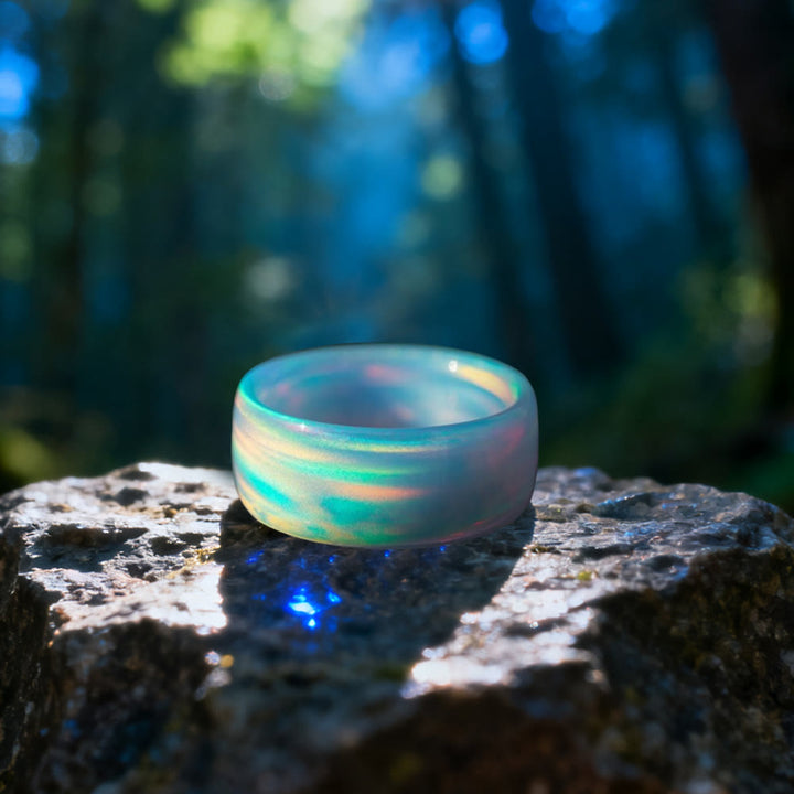 FREE Today: The Colored Galaxy Opal Ring - Ethiopian Opal - US 13 - image 9