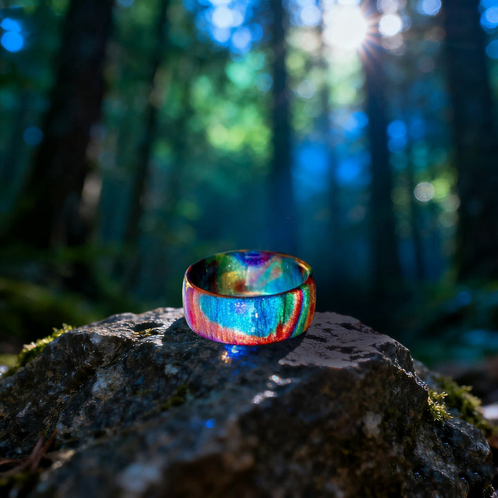 FREE Today: The Colored Galaxy Opal Ring - Colored Opal - US 13 - image 7