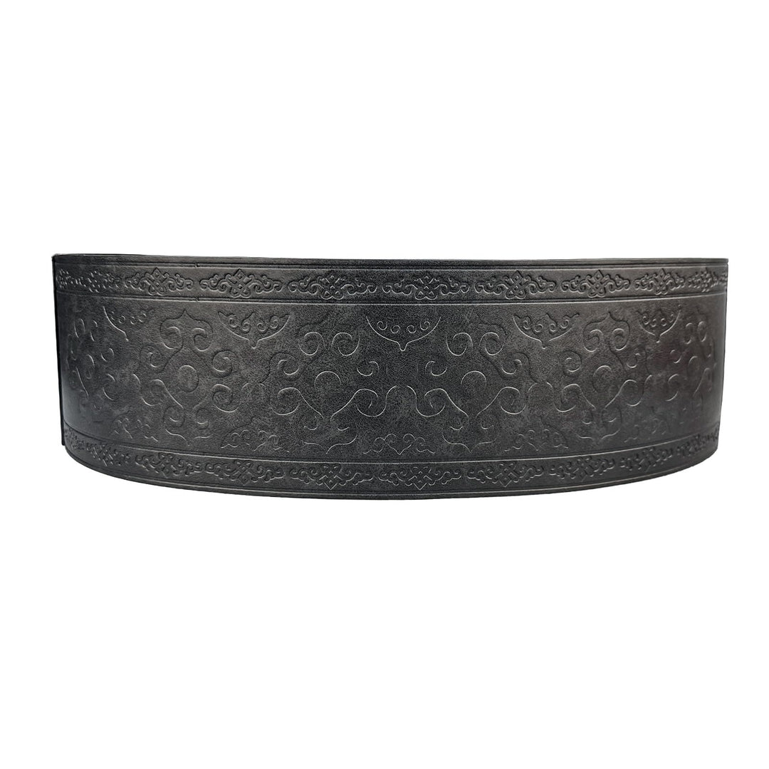 WorldNorse Medieval Engraved Double Buckle Belt - image 4