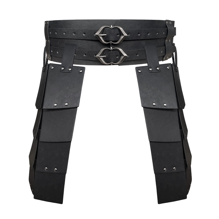 WorldNorse Edgy Multi Plate Riveted Skirt Armor - image 1