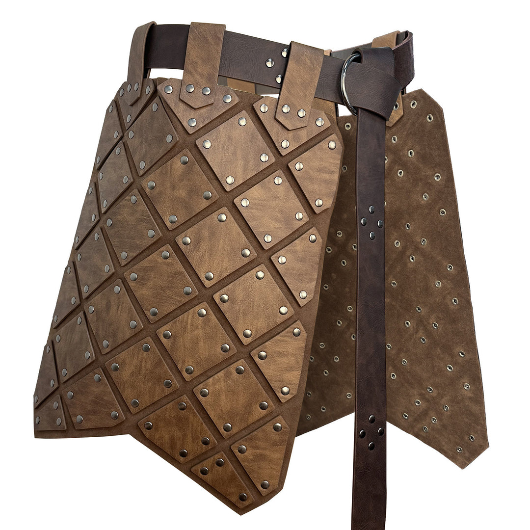 WorldNorse Vintage Geometric Studded Skirt Armor - image 3