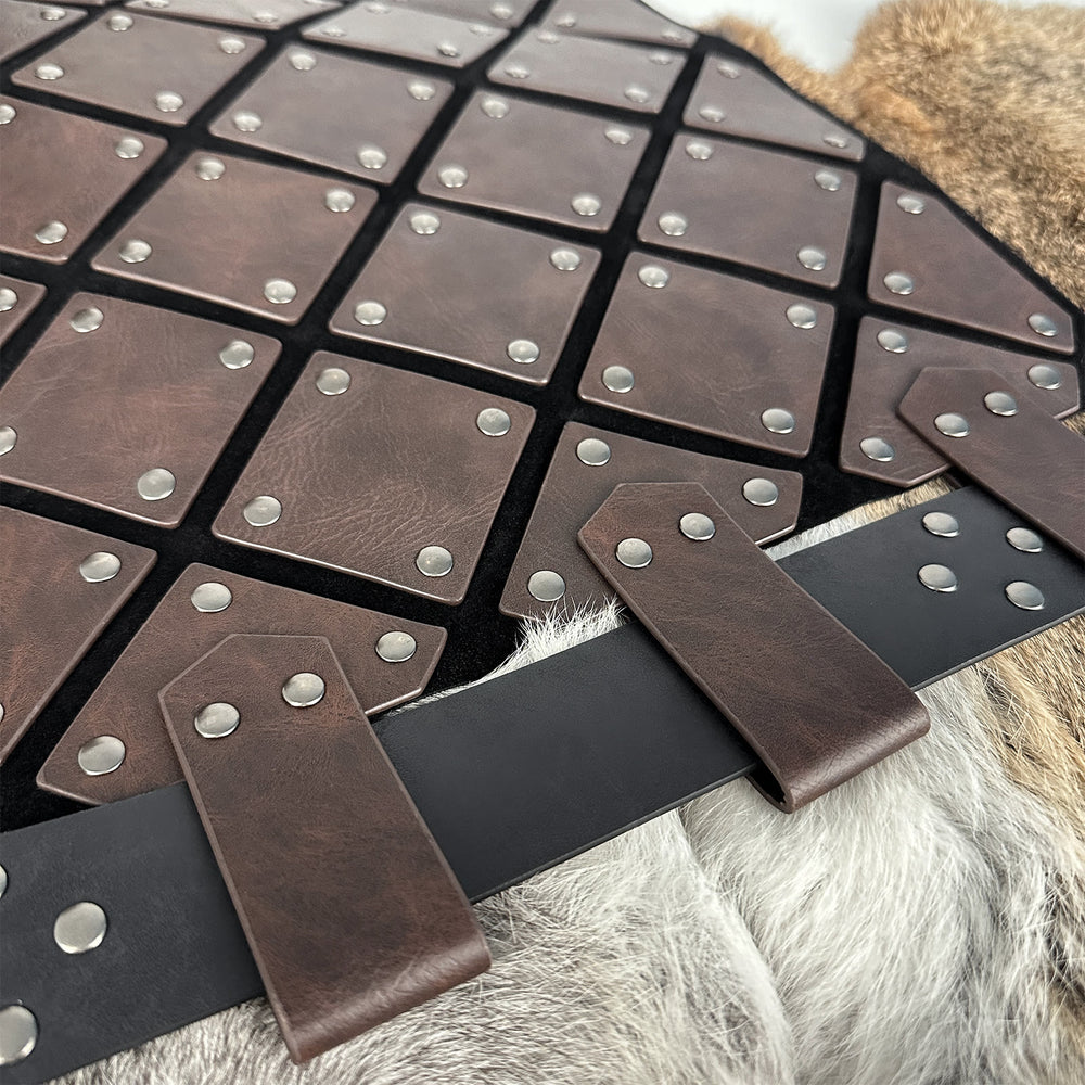 WorldNorse Vintage Geometric Studded Skirt Armor - image 1