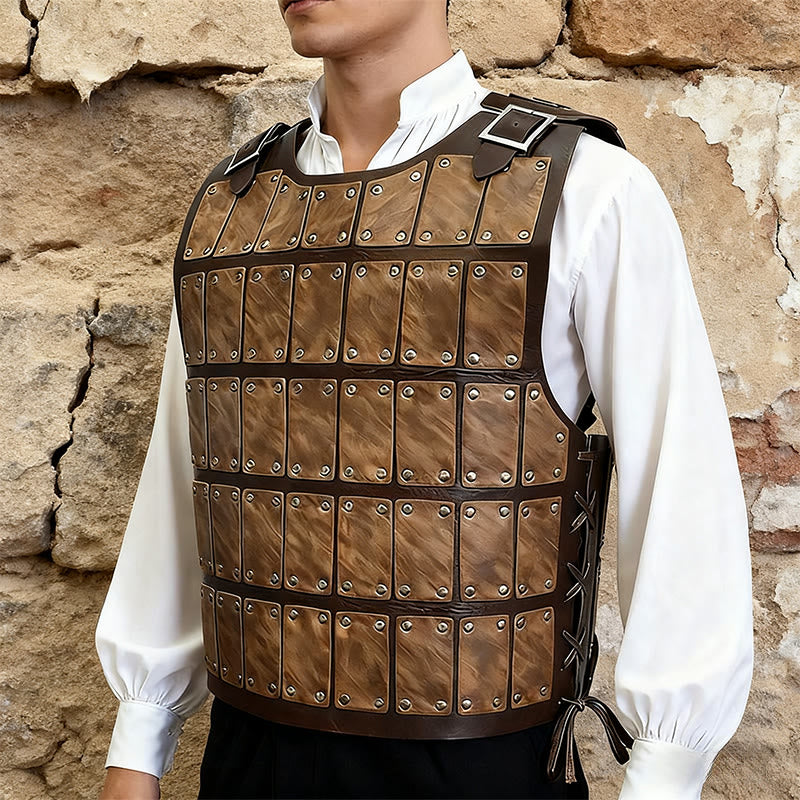 WorldNorse Gothic Riveted Plate Chest Armor - image 2