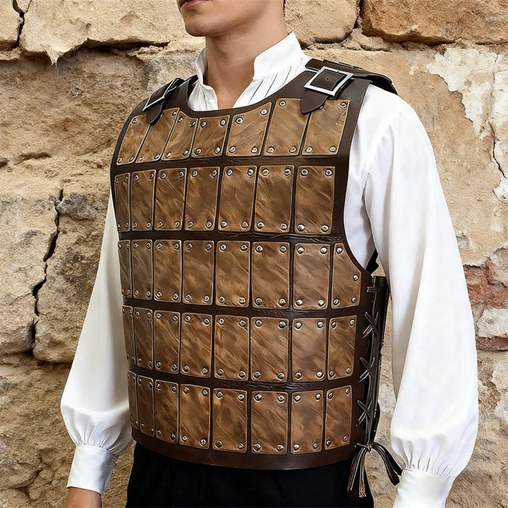 WorldNorse Gothic Riveted Plate Chest Armor - image 2