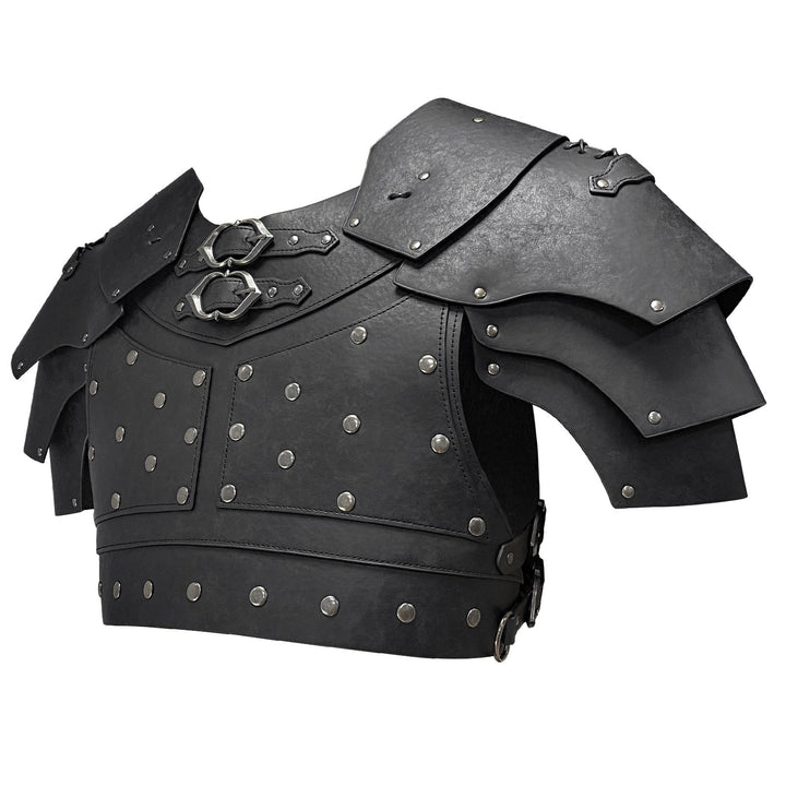 WorldNorse Medieval Double Buckle Pauldron  - image 6