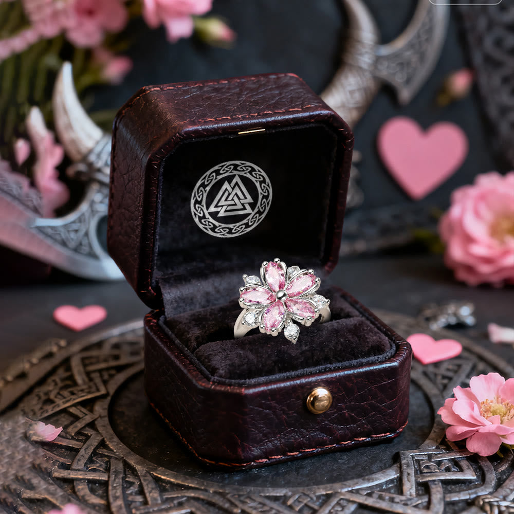 FREE Today: Pink Crystal Love Flower of Renewal Ring - image 4