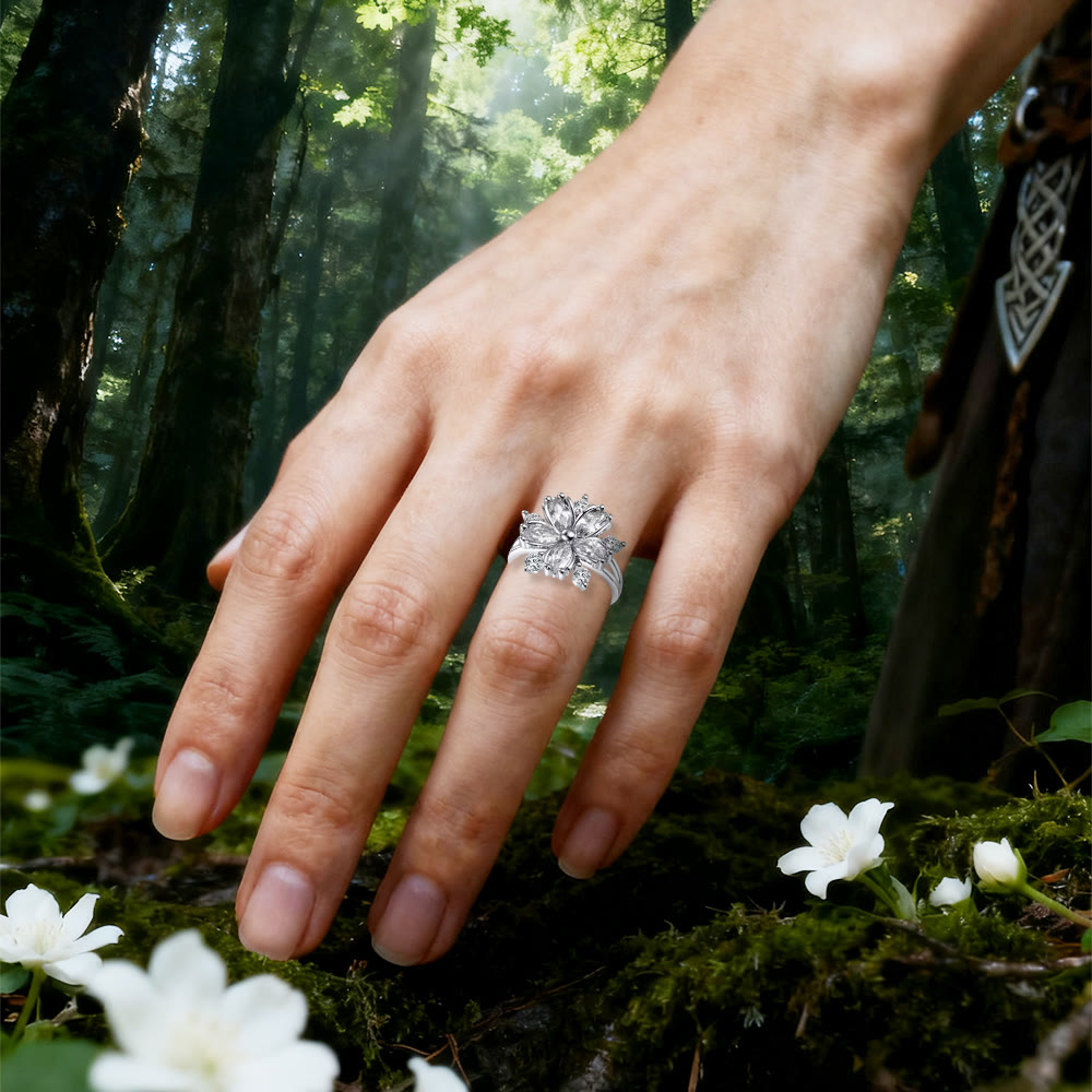 FREE Today: Pink Crystal Love Flower of Renewal Ring - image 6