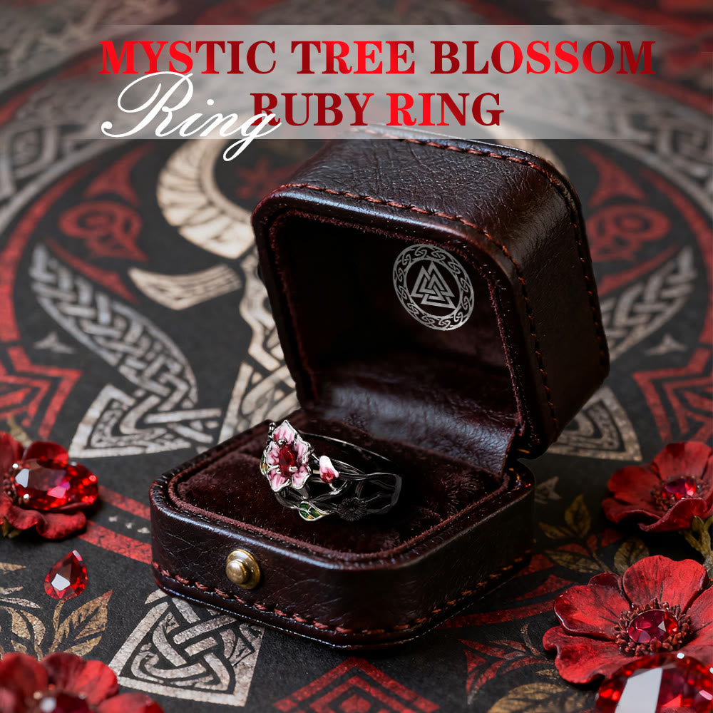 FREE Today: Mystic Tree Blossom Ruby Ring - image 2