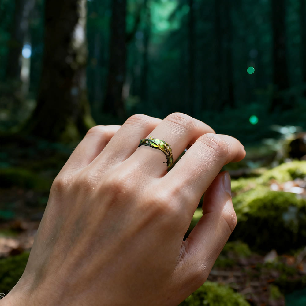 FREE Today: Green Opal Nature Ring - image 1