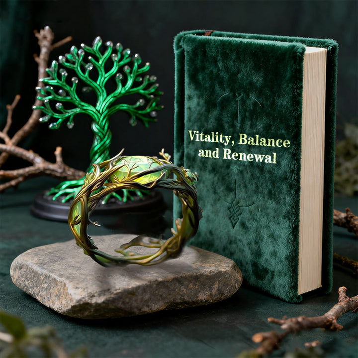FREE Today: Green Opal Nature Ring - image 3