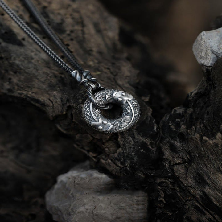 WorldNorse Handcrafted 925 Silver Twisted Knot Necklace - image 4