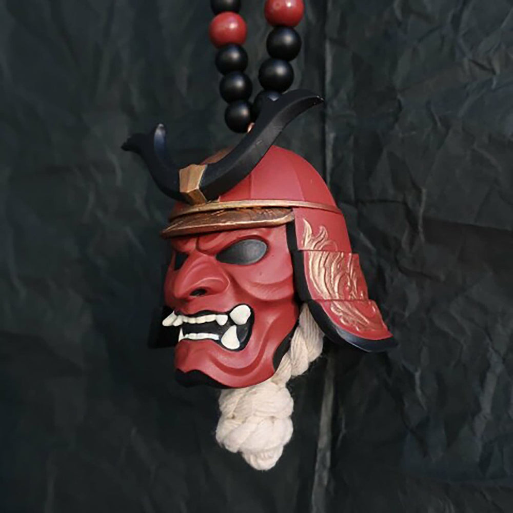 FREE Today: Samurai Kabuto Mask Car Ornament - image 1