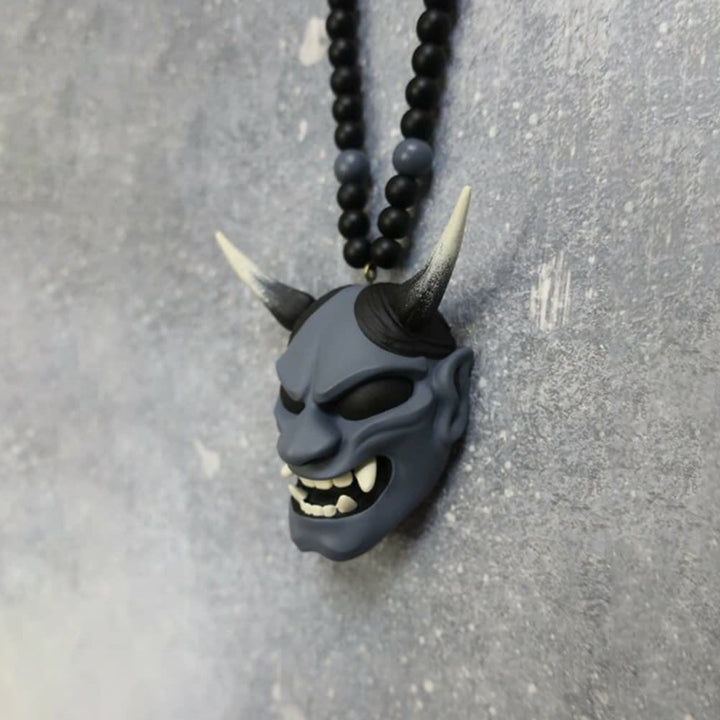 FREE Today: Samurai Kabuto Mask Car Ornament - Gray - image 23