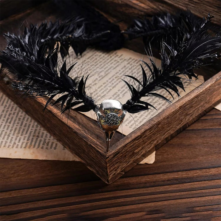 FREE Today: Vintage Gothic Elf Raven Crown Headband - image 2