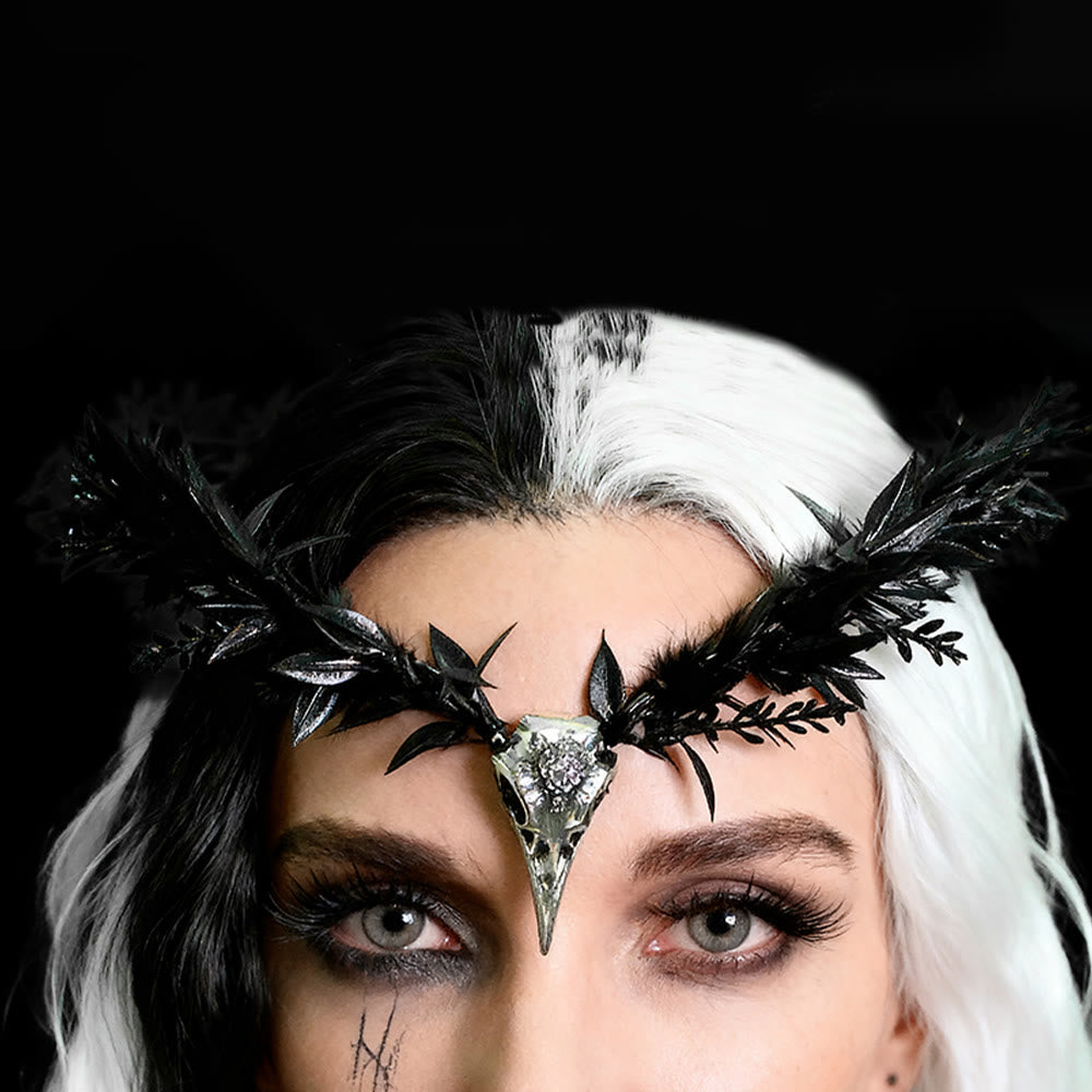 FREE Today: Vintage Gothic Elf Raven Crown Headband - image 1
