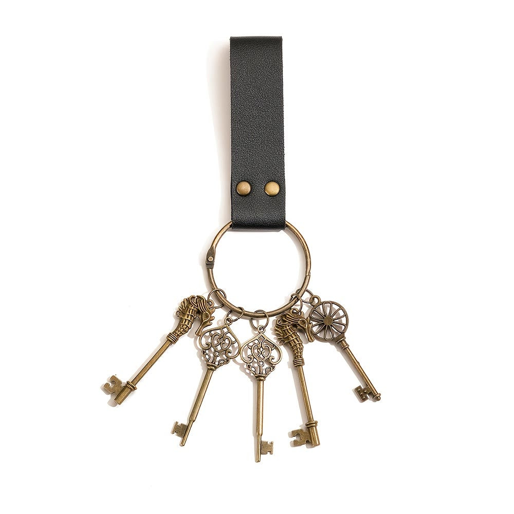 WorldNorse Medieval Vintage Cosplay Keychain - Black - image 5