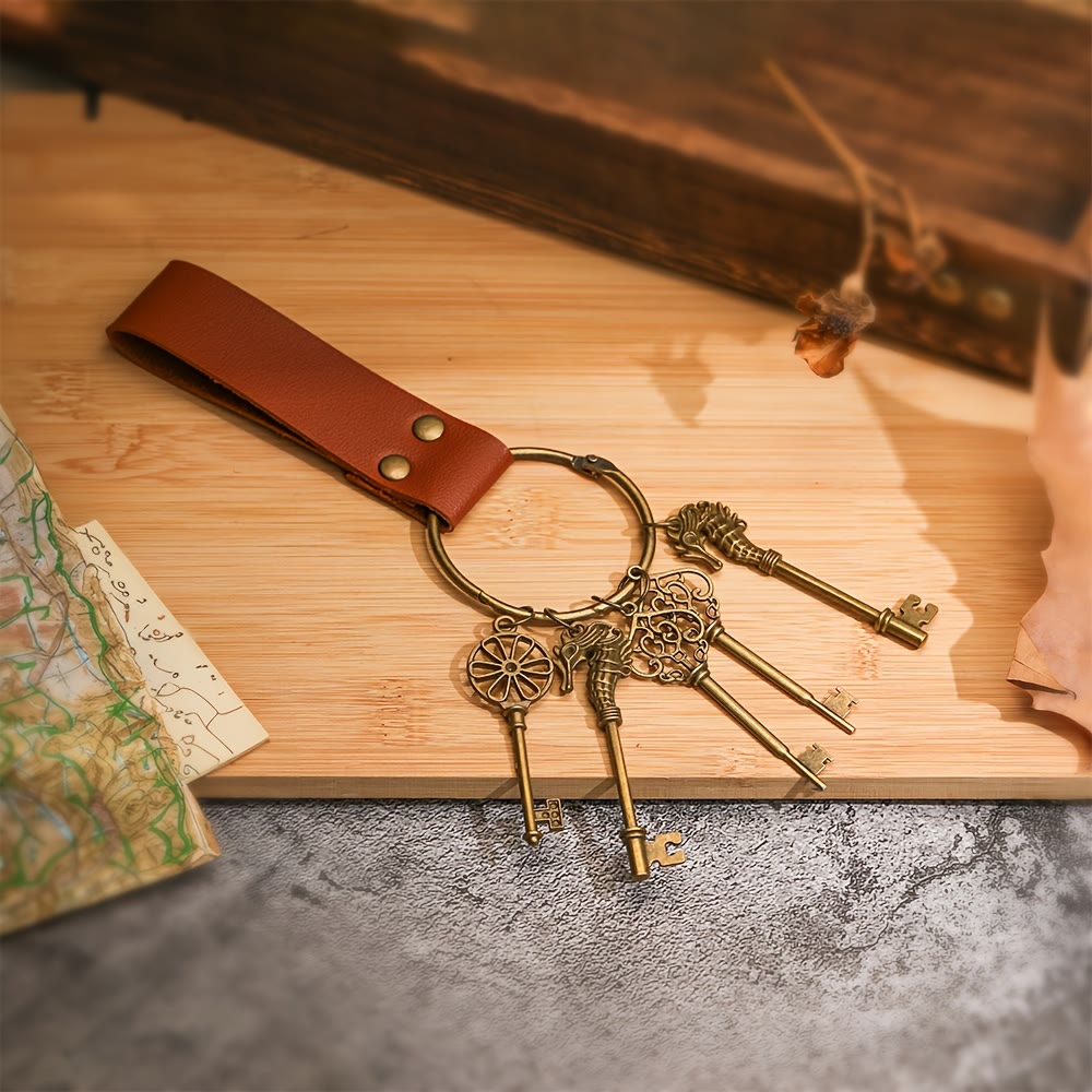 FREE Today: Medieval Vintage Cosplay Keychain - Brown#A - image 0