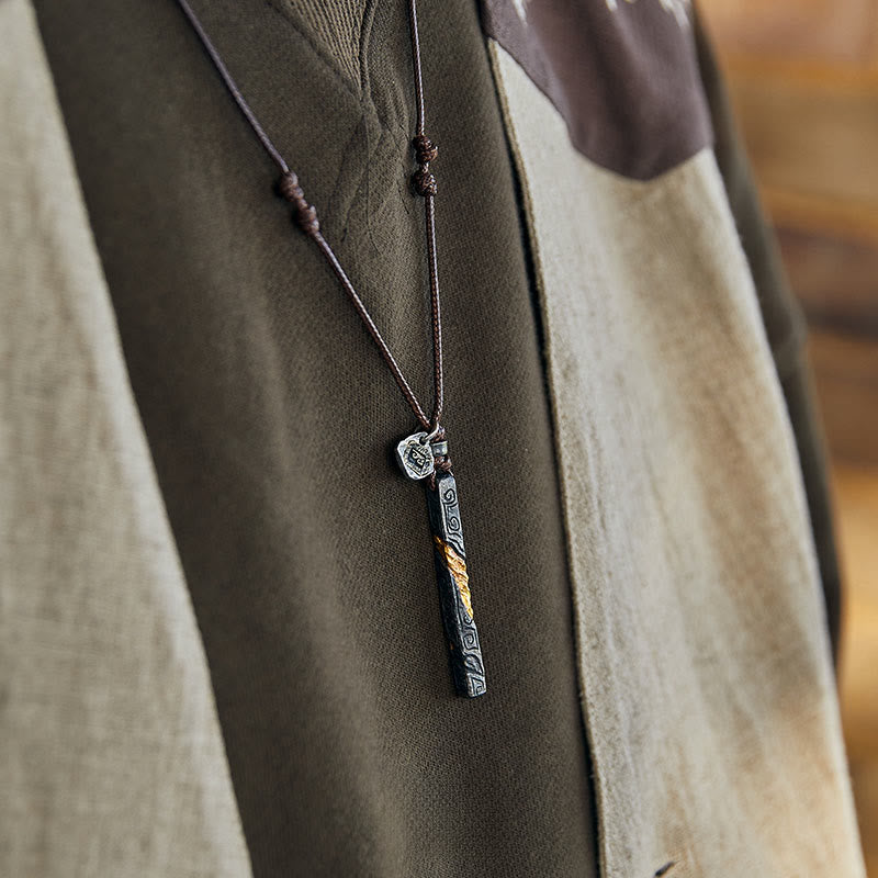 WorldNorse 999 Sterling Silver Flowing Fire Twisted Necklace - image 2