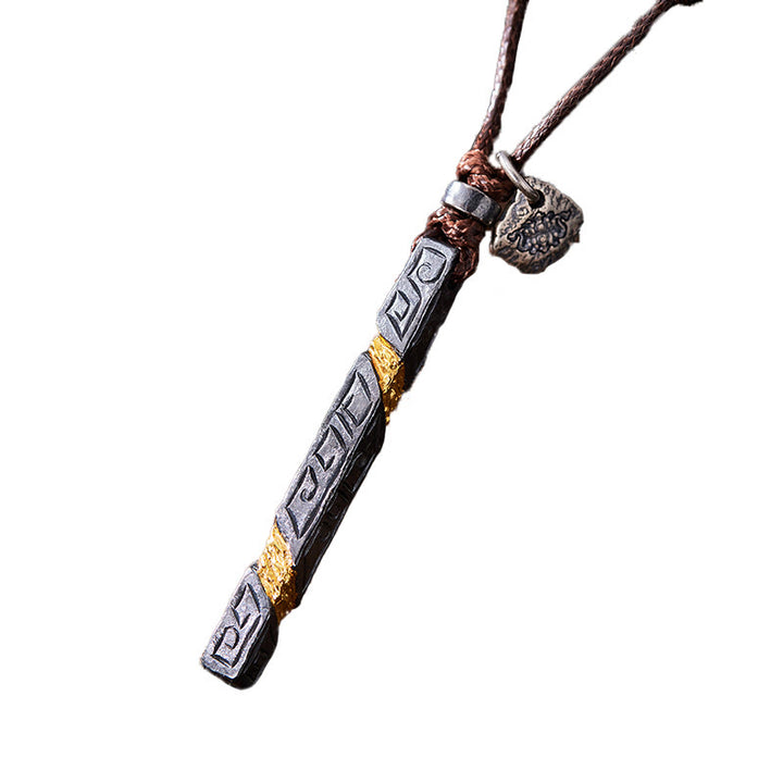 WorldNorse 999 Sterling Silver Flowing Fire Twisted Necklace - Style#2 - image 4