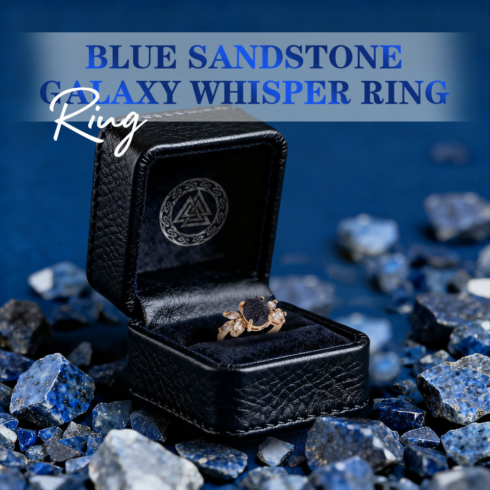 FREE Today: Blue Sandstone Galaxy Whisper Ring - image 2