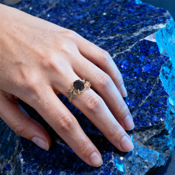 FREE Today: Blue Sandstone Galaxy Whisper Ring - image 1