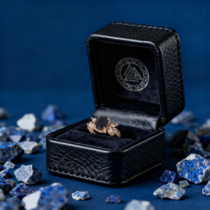 WorldNorse Blue Sandstone Galaxy Whisper Ring - image 4