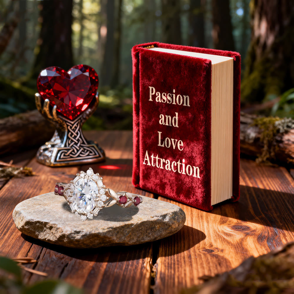 FREE Today: Vintage Oval Ruby Zircon Rose Gold Ring - image 3