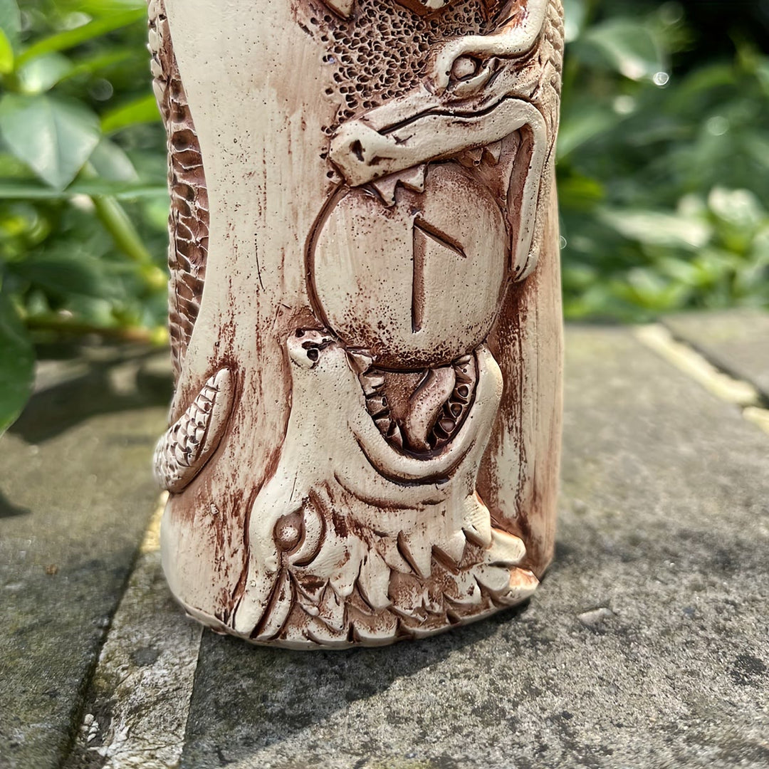 WorldNorse Serpent Weave Rune Sovereign Statue Decoration - image 6