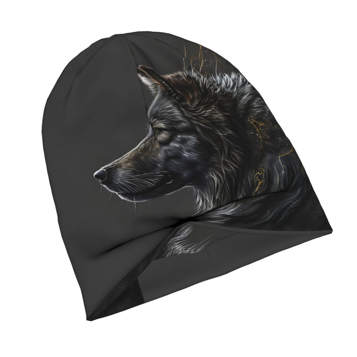 WorldNorse Ornamental Celestial Wolf Beanie  - image 2