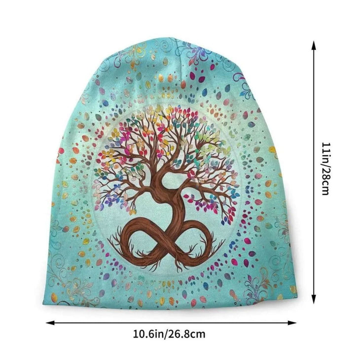 WorldNorse Colorful Tree Of Life Beanie - image 2